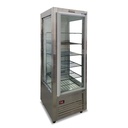 HELADERA PANADERA VERTICAL CUBO - C/COMBISTATO FRIO FORZADO - 5 ESTANTE REJILLAS - (1/2HP)