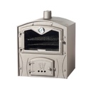 HORNO CHICO A LEÑA FILFER DE MESADA - PUERTA VIDRIO