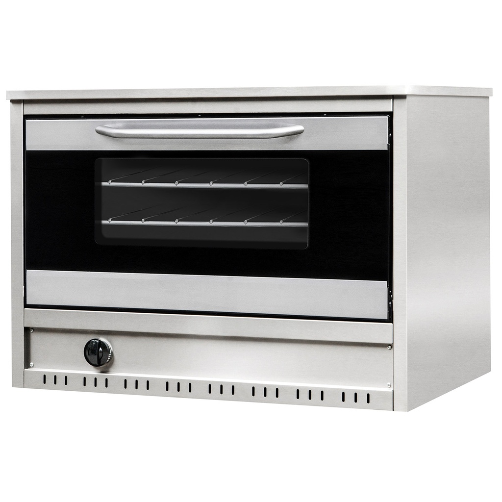 HORNO CORBELLI 90CM - PUERTA VIDRIO - ACERO INOXIDABLE
