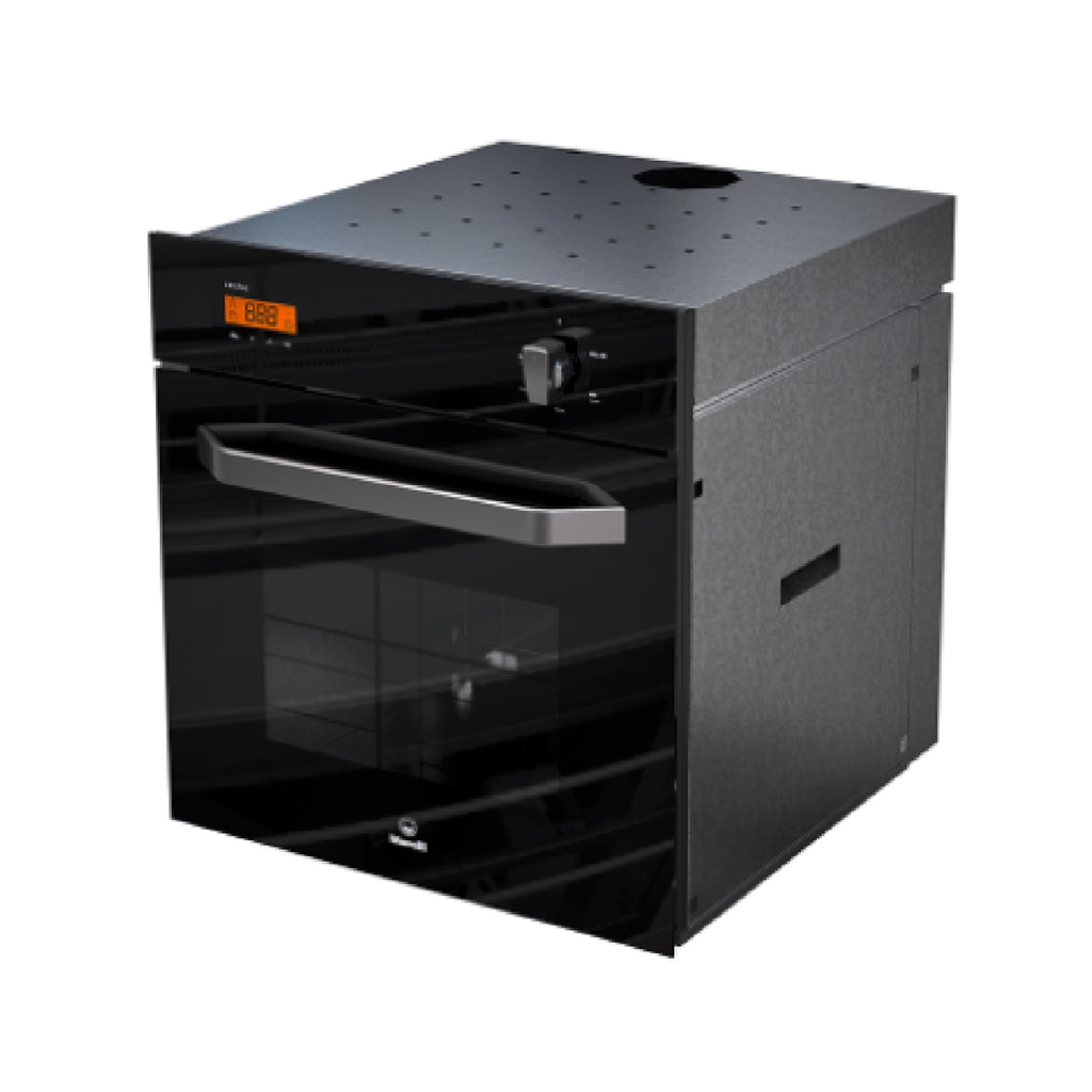 HORNO CRISTAL DE EMPOTRAR 600 - PUERTA VISOR - COMANDO DIGITAL - TIMER - LUZ - ENCENDIDO ELECTRONICO - TERMOSTATO
