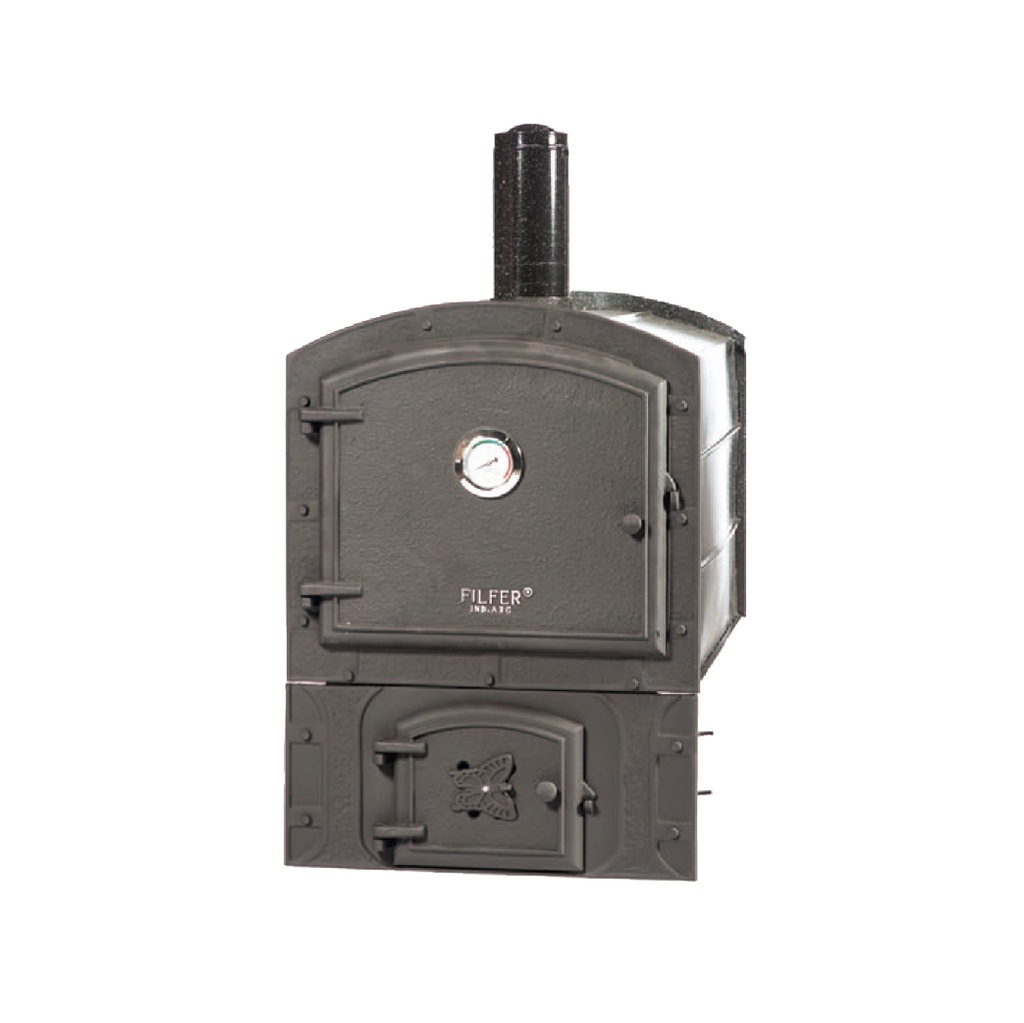 HORNO GRANDE DE EMPOTRAR FILFER - PUERTA CIEGA A LEÑA