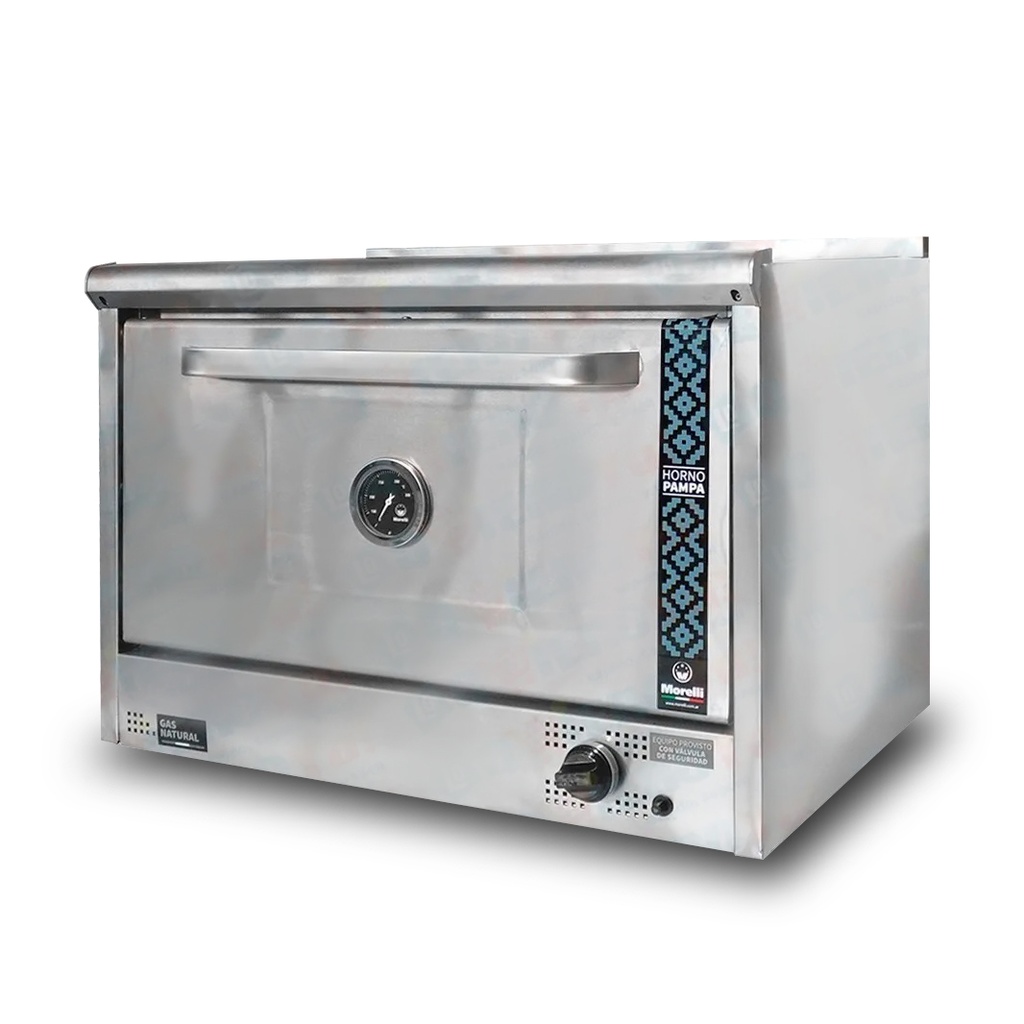 HORNO PAMPA 900 - PUERTA CIEGA - BASE CON PATAS - ENCENDIDO ELECTRONICO