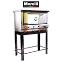 HORNO PASTELERO H12 - 12 MOLDES - SISTEMA DE GASIFICACION CON PICOS INDUSTRIALES - LLAMA INDIRECTA - CON MAYOR AISLACION TERMICA