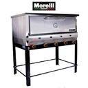 HORNO PASTELERO H18 - 18 MOLDES - SISTEMA DE GASIFICACION CON PICOS INDUSTRIALES - LLAMA INDIRECTA - CON MAYOR AISLACION TERMICA