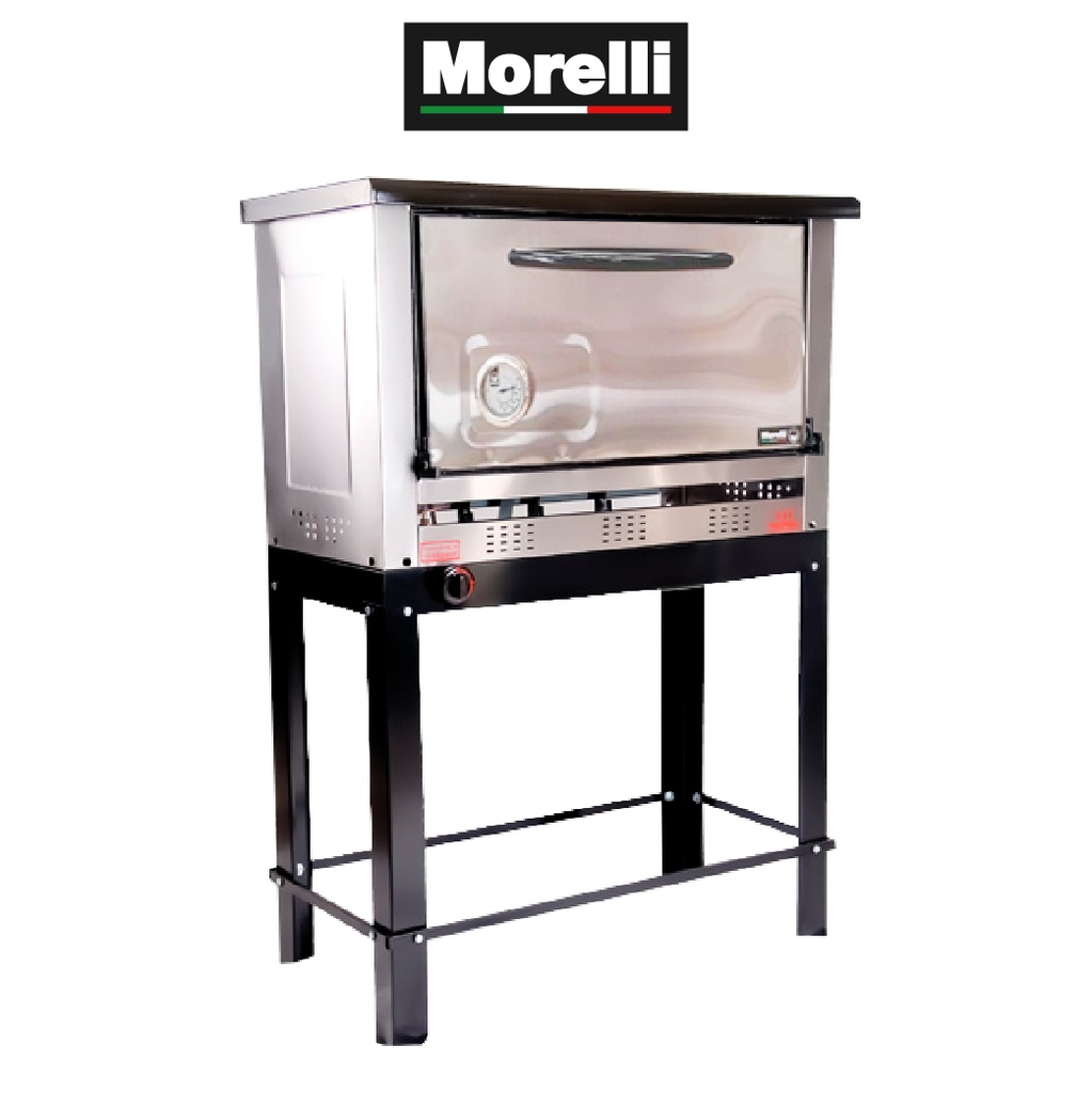 HORNO PASTELERO H6 - 6 MOLDES - SISTEMA DE GASIFICACION CON PICOS INDUSTRIALES - LLAMA INDIRECTA - CON MAYOR AISLACION TERMICA