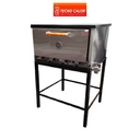 HORNO PIZZERO 12 MOLDES LIVIANO CON BASE, CON VALVULA SEGURIDAD
