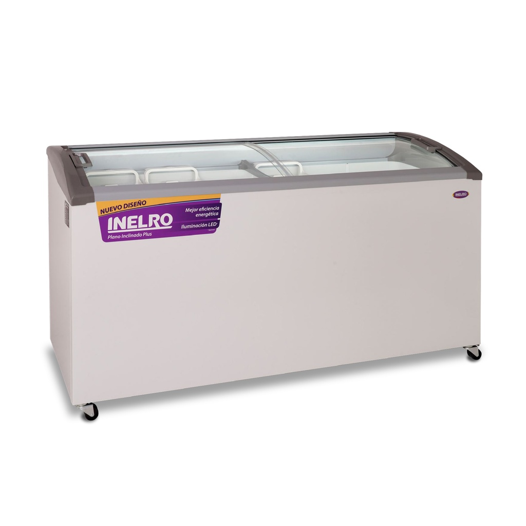 FREEZER INELRO FH - 550LTS - VIDRIO CURVO