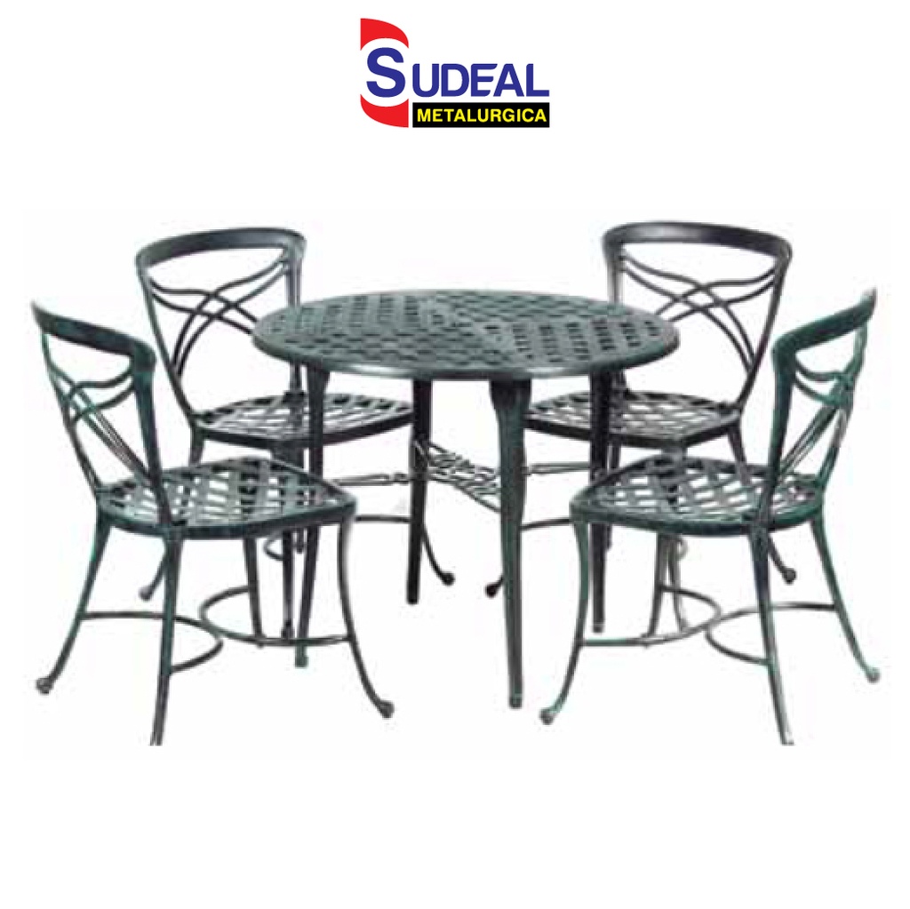 JUEGO ARTISTICO JJ-004 MESA 0.80 + 4 SILLAS
