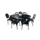JUEGO ARTISTICO JJ-007 MESA 1.60 + 6 SILLAS