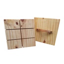 MOLDE  PARA SANWICHES DE MIGA X 6