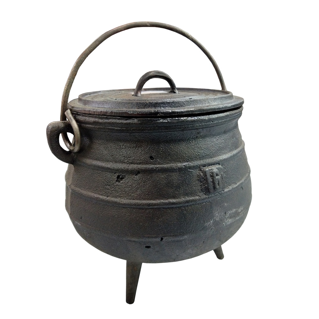 OLLA DE FUNDICION 6 LTS C/ TAPA Y MANIJA