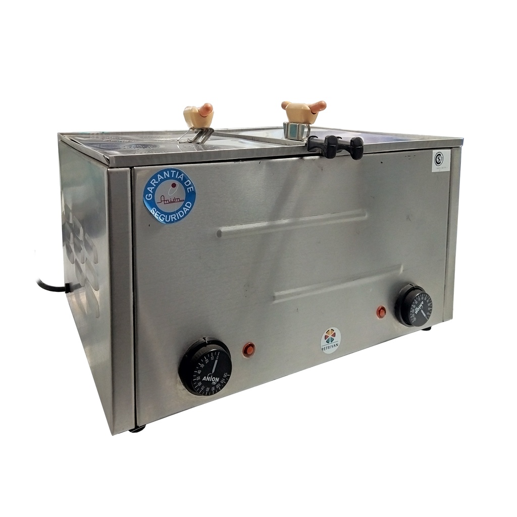 PANCHERA ELECTRICA ANION 25 SUPER PANCHOS INOXIDABLE - C/CALIENTA PAN