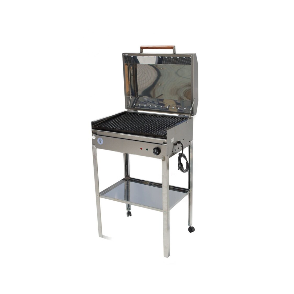 PARRILLA ELÉCTRICA ACERO CON BASE