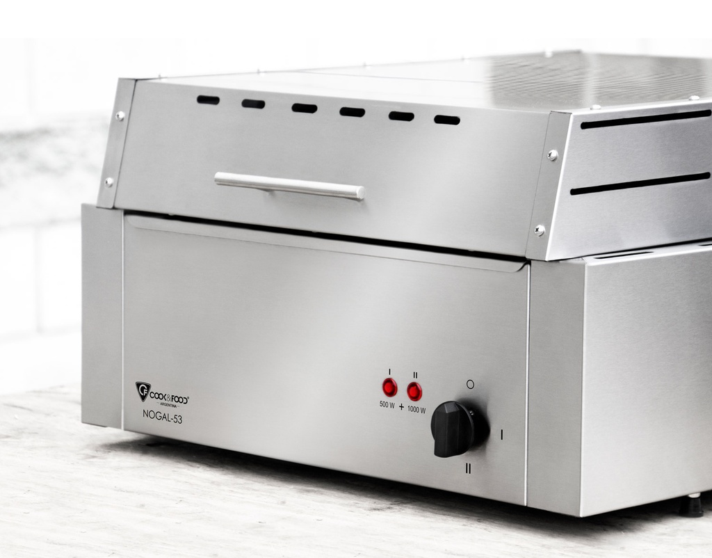 PARRILLA ELECTRICA COOK&FOOD NOGAL 53