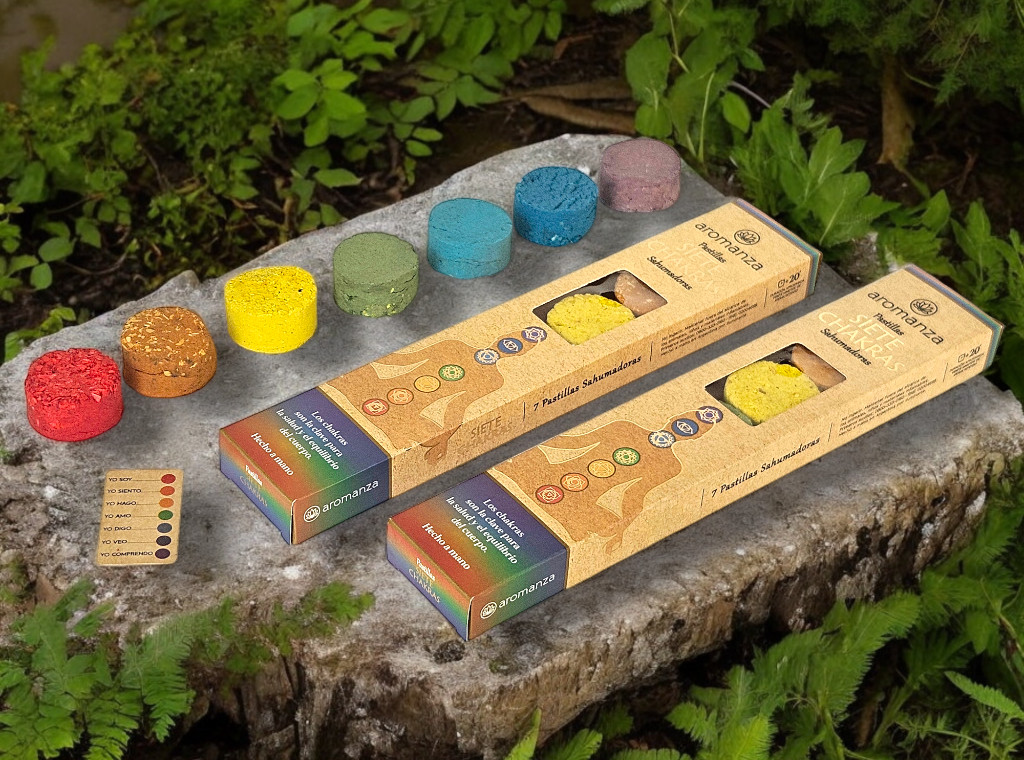 PASTILLAS PREMIUM 7 CHAKRAS X 7