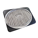 PLANCHA TERMICA PULPERIA 1810 OVALADA - GRANDE - 40X29CM