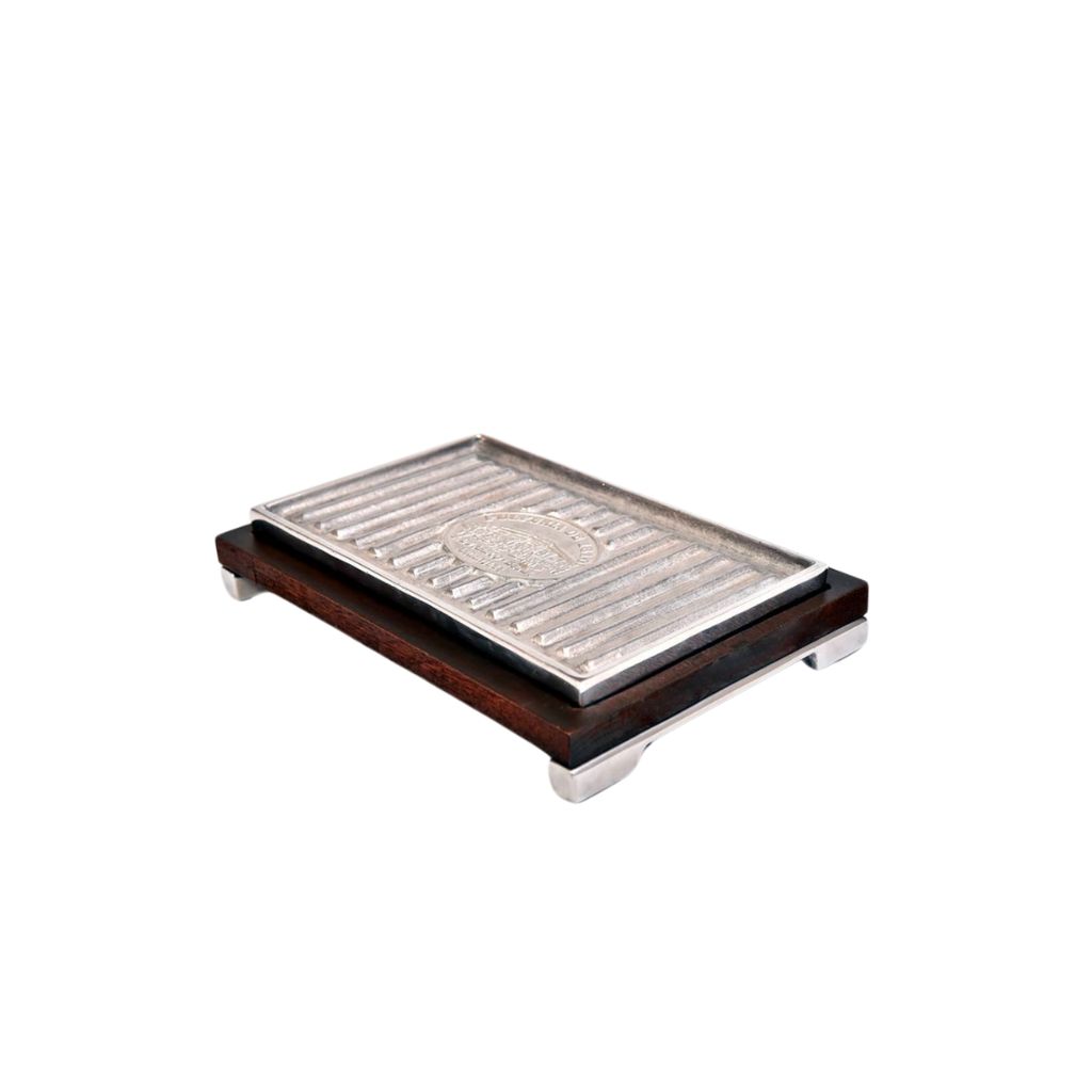 PLANCHA TERMICA PULPERIA 1810 RECTANGULAR - BASE DE MADERA - PIE DE ALUMINIO