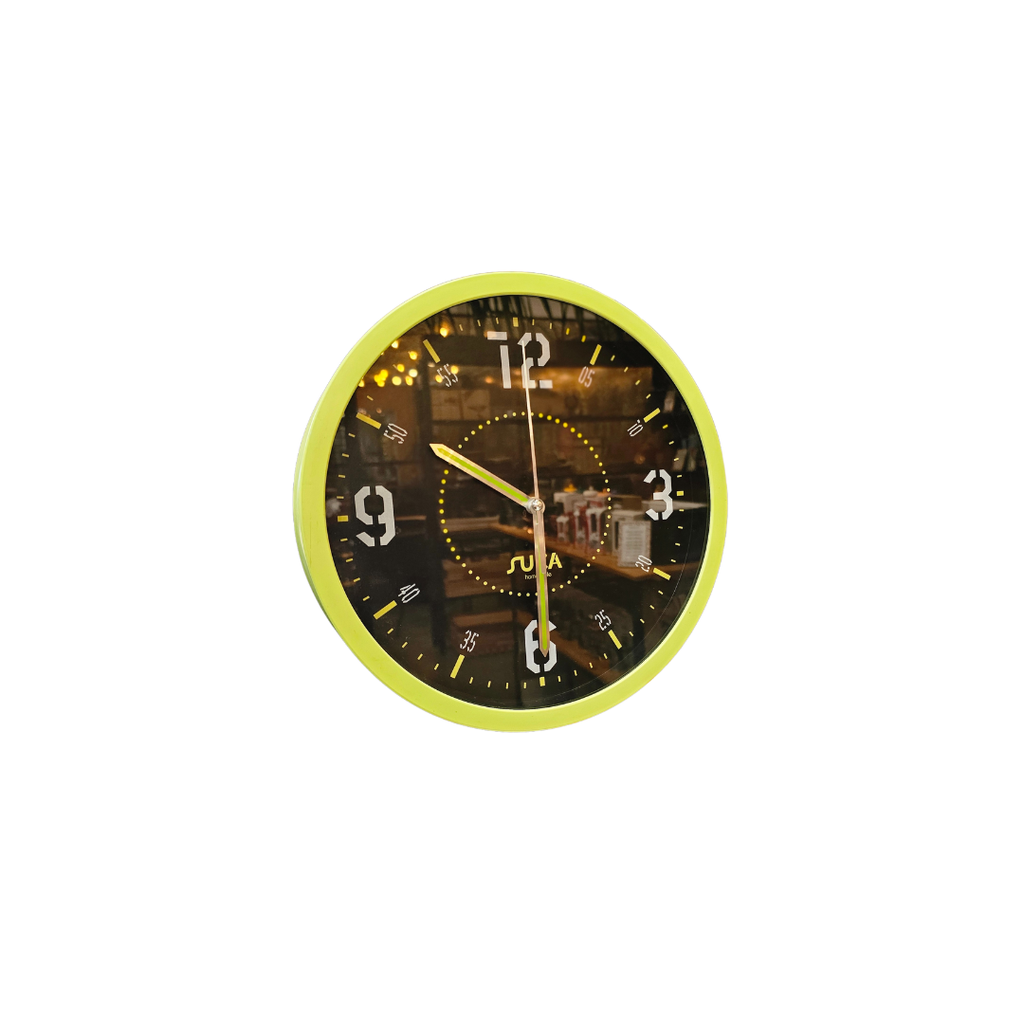 RELOJ MARCO FLUO 25.4X4 CM CON SEGUNDERO CONTINUO