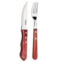 SET CUBIERTOS POLYWOOD JUMBO 12 PZAS
