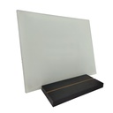 TABLA DE CORTE KITCHEN GLASS VIDRIO TEMPLADO BLANCA - 40X30CM