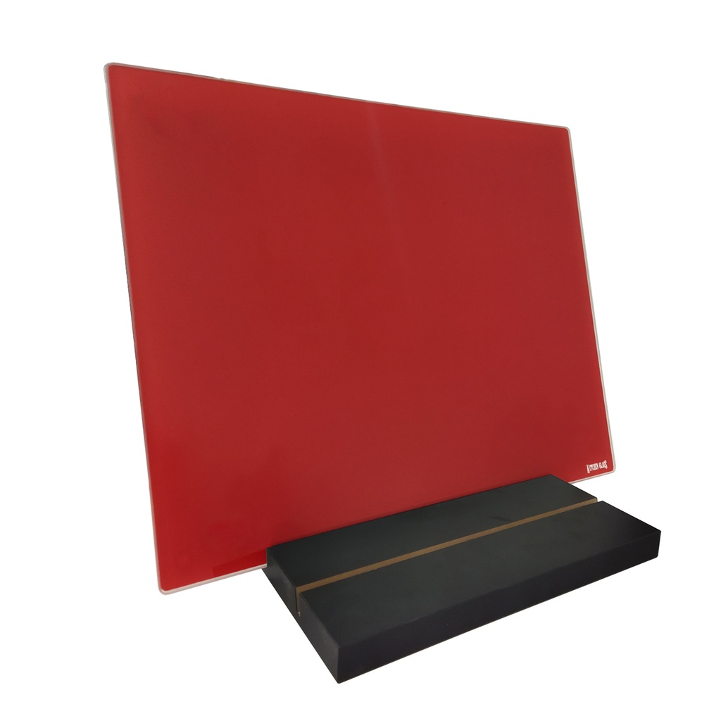 TABLA DE CORTE KITCHEN GLASS VIDRIO TEMPLADO ROJA - 40X30CM