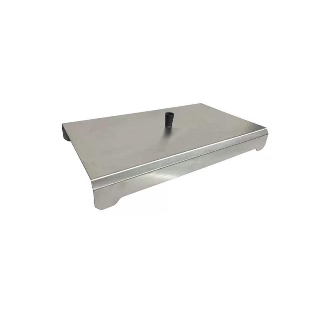 TAPA PLANCHA MORELLI CAPRI - ACERO INOXIDABLE