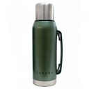 TERMO SAKURA CLASICO - ACERO INOXIDABLE - 1LT - VERDE