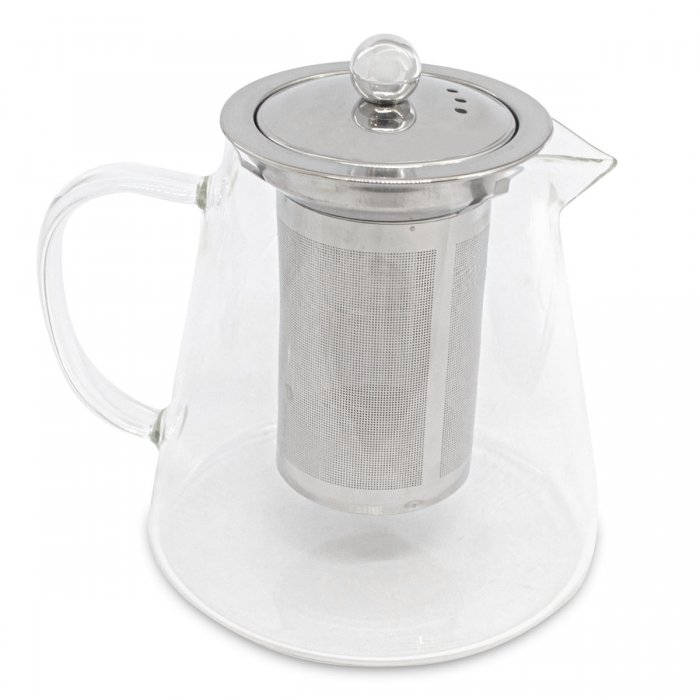 TETERA DE VIDRIO FASHION COOK CON INFUSOR REMOVIBLE