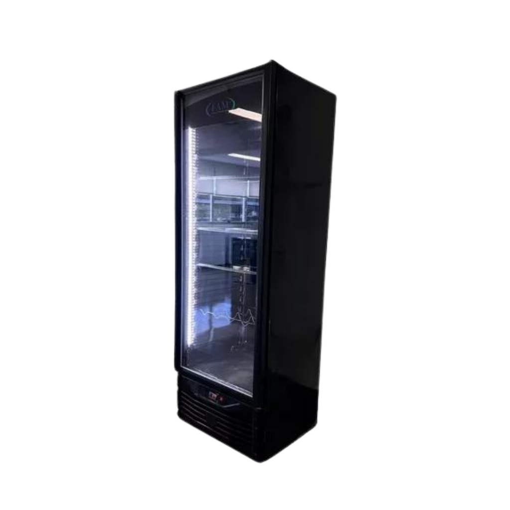 FREEZER VERTICAL FAM 420BTD TOTAL BLACK