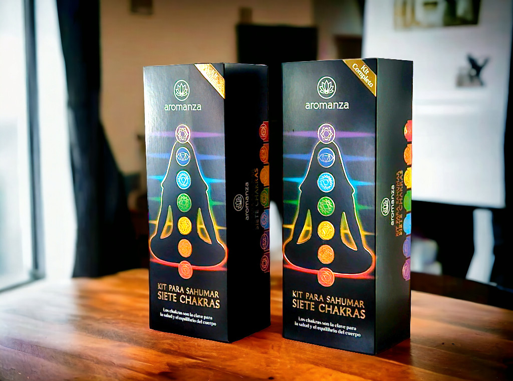 BOX KIT AROMANZA PREMIUM - 7 CHAKRAS