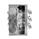 ESPECIERO DE ACERO FASHION COOK 12 PIEZAS -INOXIDABLE - GIRATORIO