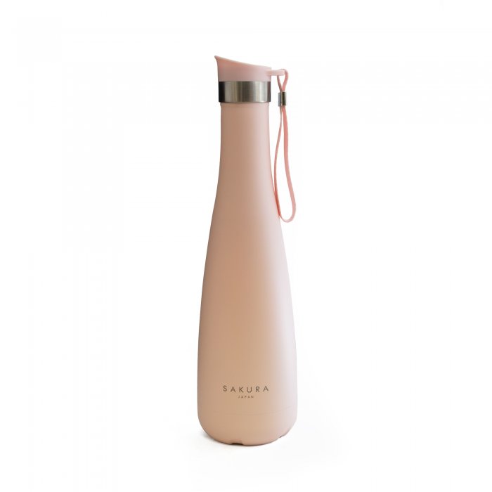 BOTELLA TERMICA SAKURA WAVY - 750ML - ROSA