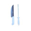 SET CUCHILLA + CHAIRA TRAMONTINA