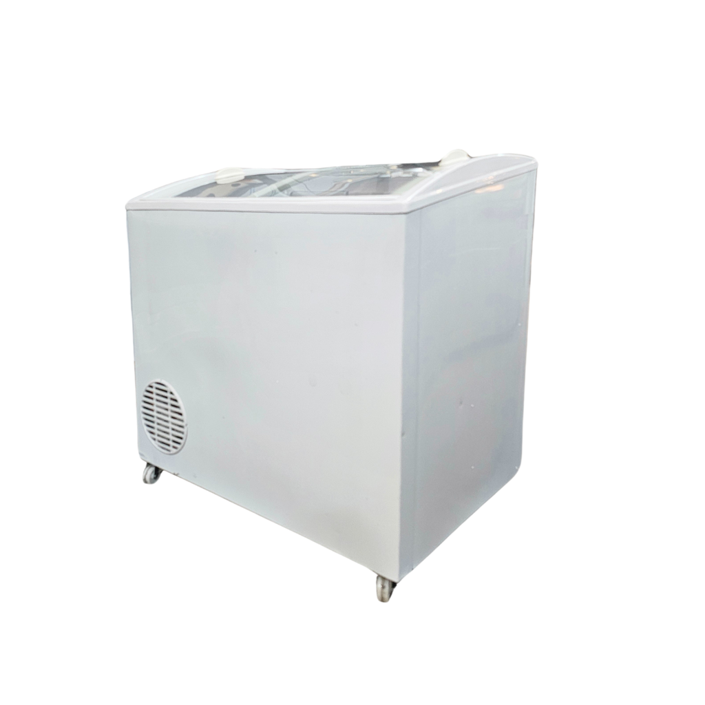 FAM FREEZER  VIDRIO CURVO PI 220 LT