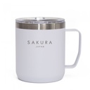 JARRO MUG TAZA TERMICA SAKURA BLANCO