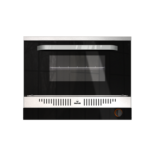 [MOR081] HORNO A GAS MORELLI TRENTO 820 PUERTA VIDRIO