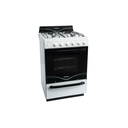 COCINA A GAS 5536 BLANCA 56CM VAL/SEG HORNALLAS Y HORNO EASY CLEAN CAJON PARRILLA DESLIZABLE