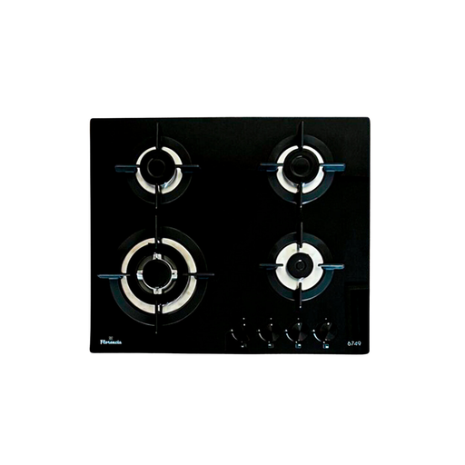 [FLO003] ANAFE A GAS FLORENCIA 6749 - 4 ZONAS VIDRIO