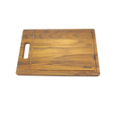 TABLA TROMEN TECA - CON AGARRE - 44X30CM
