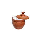 HELADERA DE ALGARROBO ARTESANALES CON ACERO INOX Y PINZA