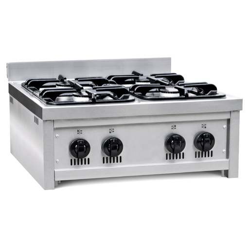 [C&F002] ANAFE COOK&FOOD CFF 60 - 4 HORNALLAS