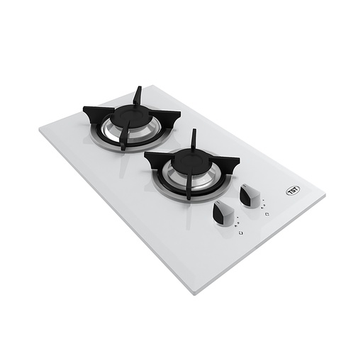 [TST003] ANAFE SPEZIA  BLANCO A GAS  - 2 HORNALLAS TST