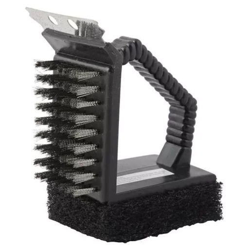 [BBQ001] CEPILLO MULTIPLE BBQGRILL - ESPONJA ABRASIVA - REMOVEDOR