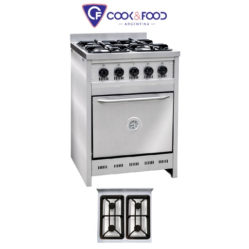 [C&F009] COCINA COOK&FOOD 60 - PUERTA CIEGA