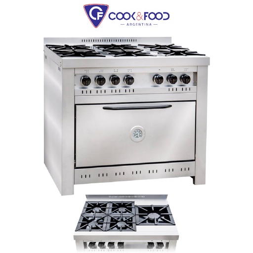 [COR011] COCINA CFHH 100 5 HORNALLAS CORBELLI