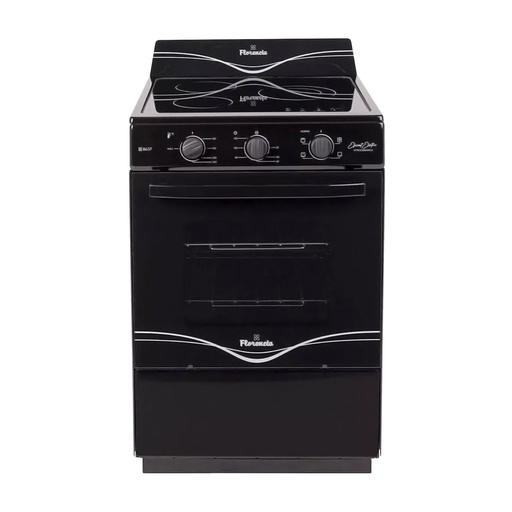 [FLO006] COCINA ELECTRICA 8637E NEGRA ANAFE VITRO 10 NIVELES HORNO A CONVECCION