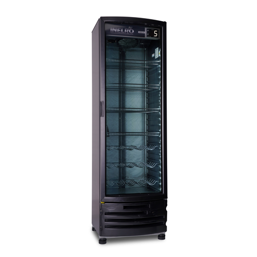 [INE019] INELRO HELADERA EXHIBIDORA MT 17 S/CENEFA ECO BLACK 2090X660X645