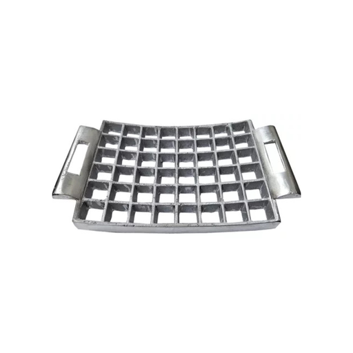 [REF214] MOLDE GASTRONOMICO CORTA MARCA PANZOTTI RAVIOLES CURVO X 48 EN FUNDICION DE ALUMINIO