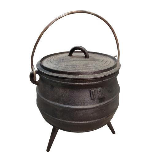 [PLA011] OLLA DE FUNDICION 10 LTS C/ TAPA Y MANIJA