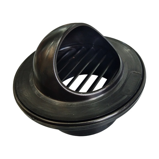 [AIR001] REJILLA  VENTILACION 4^PULG PLASTICA NEGRA  AIRBLOW